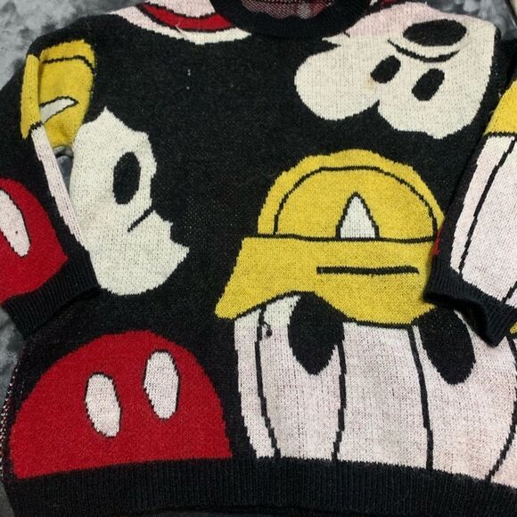 Vintage Mickey Mouse and Donald Duck Sweater Disney - Picture 3 of 7